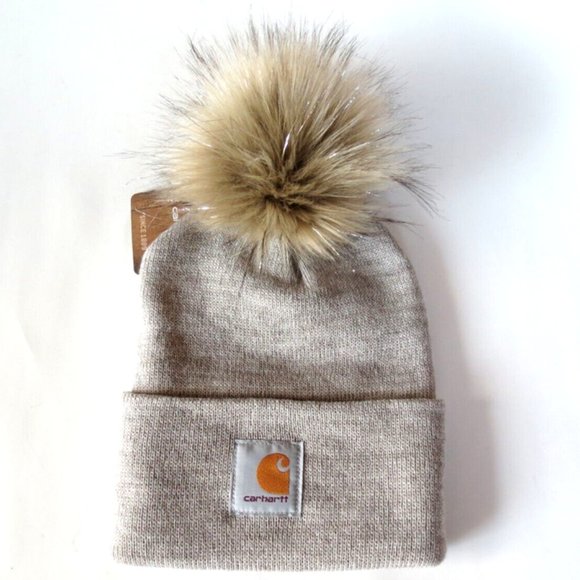 Carhartt Beanie Handmade in USA Pom main image 5